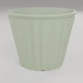 Chậu cây tham số & Đĩa lót - 9 kiểu dáng, thoát nước thông minh (OpenSCAD) - Thumbnail 12
