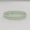 Chậu cây tham số & Đĩa lót - 9 kiểu dáng, thoát nước thông minh (OpenSCAD) - Thumbnail 15