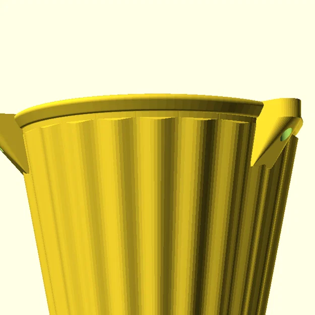 Chậu cây tham số & Đĩa lót - 9 kiểu dáng, thoát nước thông minh (OpenSCAD) - Image 18