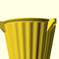 Chậu cây tham số & Đĩa lót - 9 kiểu dáng, thoát nước thông minh (OpenSCAD) - Thumbnail 18