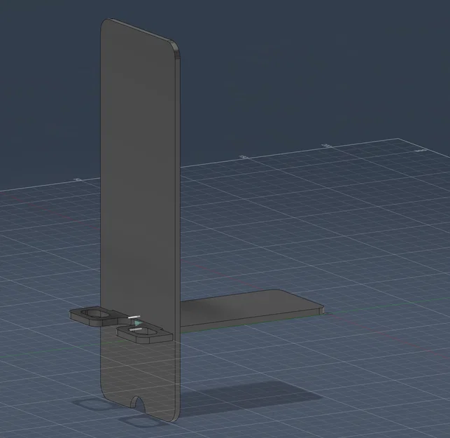 Giá đỡ điện thoại để bàn thiết kế tối giản, dễ in 3D - Image 1