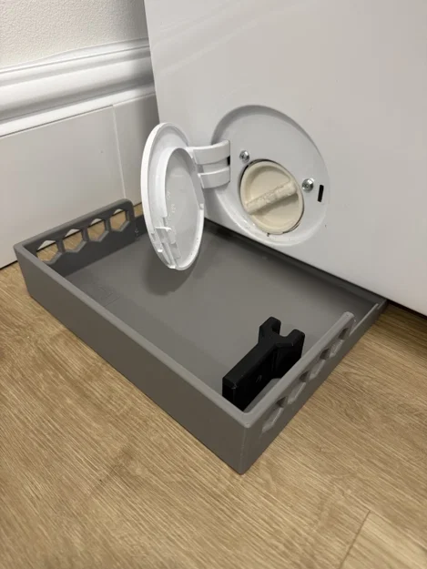 Khay thoát nước và chìa khóa mở lọc máy giặt - Image 5