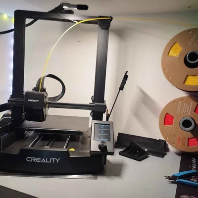 Giá treo cuộn nhựa in 3D gắn tường đa năng gọn gàng cho xưởng in