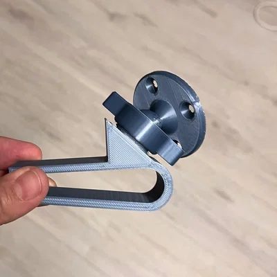Ngàm kẹp gương quan sát thú cưng trên ô tô - Phụ kiện 3D hữu ích