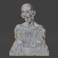 Tượng bán thân zombie kinh dị - Thumbnail 2