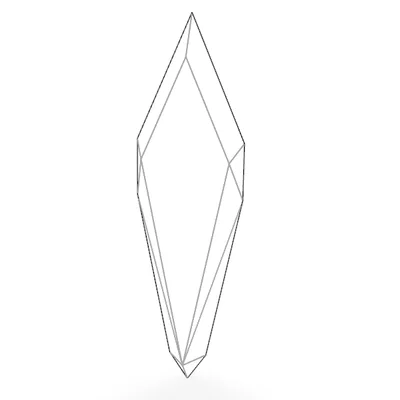 Mô hình 3D Power Crystal phong cách Crash Bandicoot ấn tượng