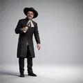 Mô hình 3D nhân vật Reverend Swanson (Red Dead Redemption 2) - Thumbnail 1