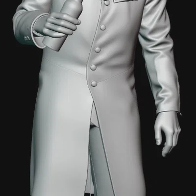 Mô hình 3D nhân vật Reverend Swanson (Red Dead Redemption 2)