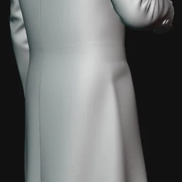 Mô hình 3D nhân vật Reverend Swanson (Red Dead Redemption 2)