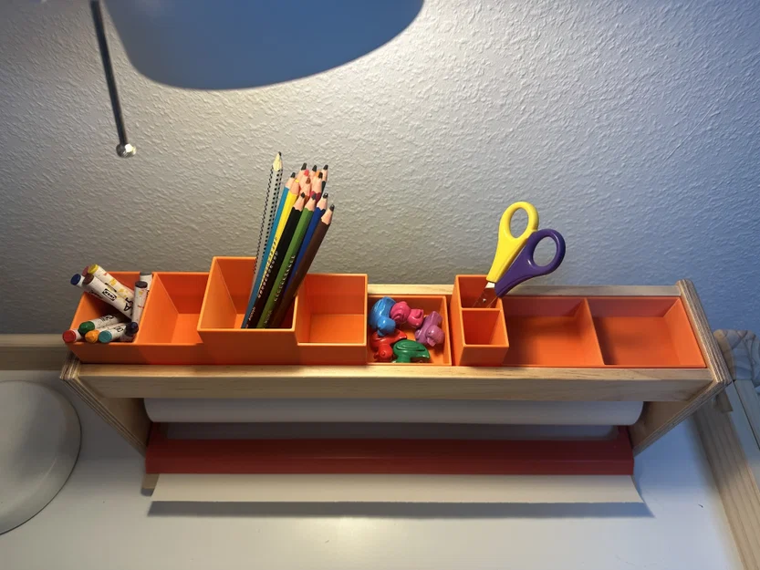 Khay chia ngăn IKEA MÅLA - Giúp sắp xếp bút và dụng cụ thủ công - Image 1