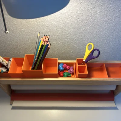 Khay chia ngăn IKEA MÅLA - Giúp sắp xếp bút và dụng cụ thủ công