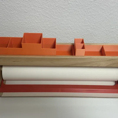 Khay chia ngăn IKEA MÅLA - Giúp sắp xếp bút và dụng cụ thủ công