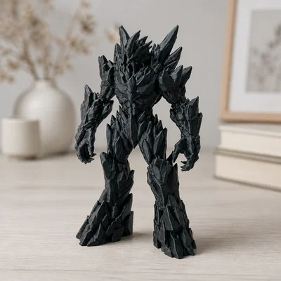 Crystal Goliath - Mô hình quái vật đá đầy tinh xảo