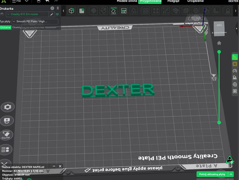 Bảng tên Dexter trang trí nhà mèo - Mẫu in 3D cá nhân hóa - Image 1