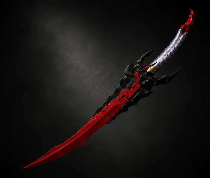 Mô hình 3D Colère de Kamish (Dagger của Sung Jinwoo - Solo Leveling) - Image 1