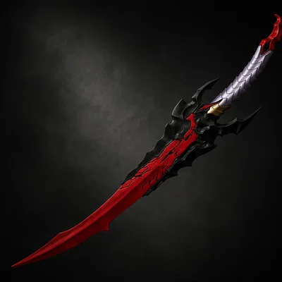 Mô hình 3D Colère de Kamish (Dagger của Sung Jinwoo - Solo Leveling)