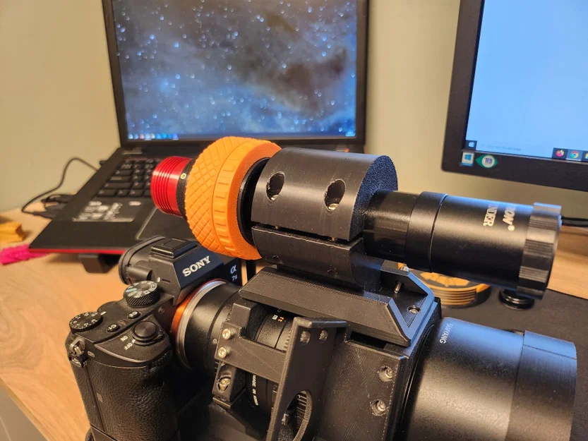 Adapter kính ngắm 6x30 cho camera dẫn đường 1.25 inch - Image 1