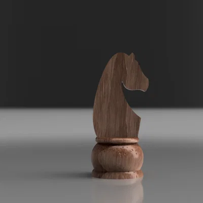 Mô hình quân Mã (Chess Horse v2026) - Thiết kế cờ vua 3D đẹp mắt