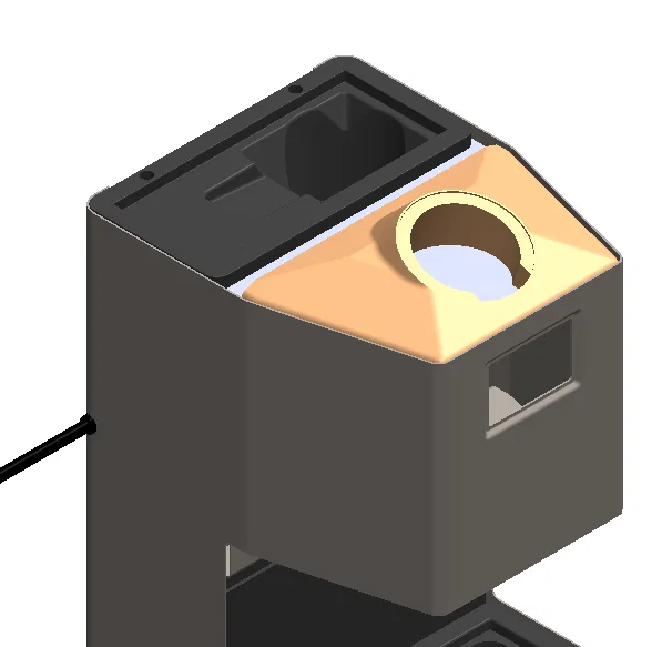 Vỏ ốp màn hình LILYGO T-RGB 2.1 inch cho máy pha cà phê GaggiMate - Image 1