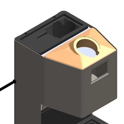 Vỏ ốp màn hình LILYGO T-RGB 2.1 inch cho máy pha cà phê GaggiMate