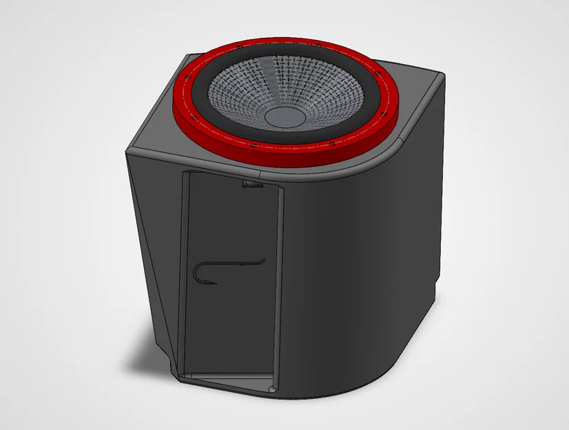 Thùng loa Subwoofer 8 inch cho cốp xe Volvo XC90 - Image 1