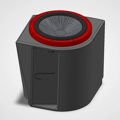 Thùng loa Subwoofer 8 inch cho cốp xe Volvo XC90