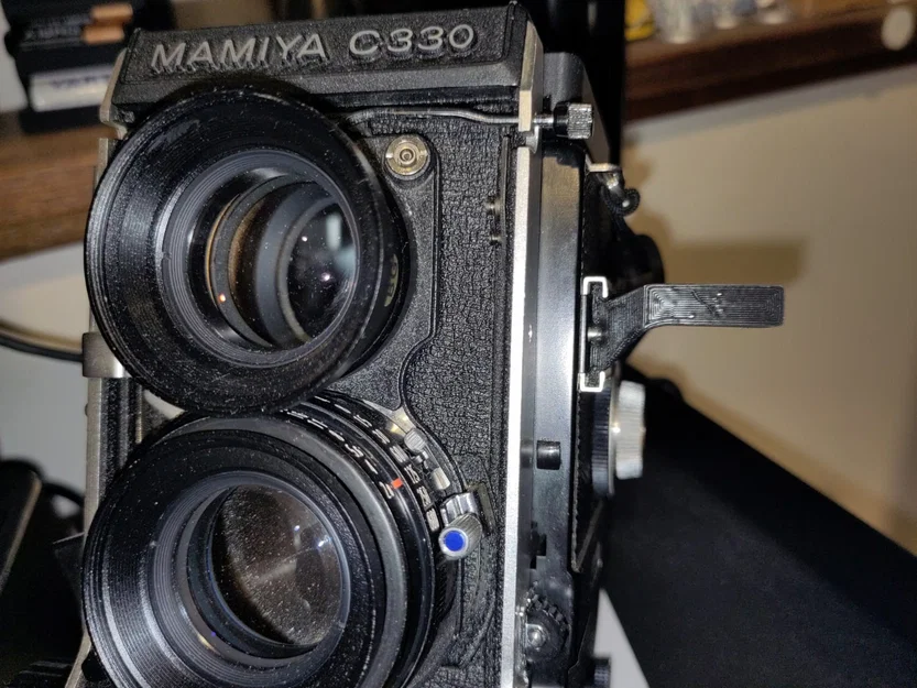 Cold-Shoe 90 Độ Adapter cho máy ảnh Mamiya C330 - Phụ kiện nhiếp ảnh 3D - Image 1