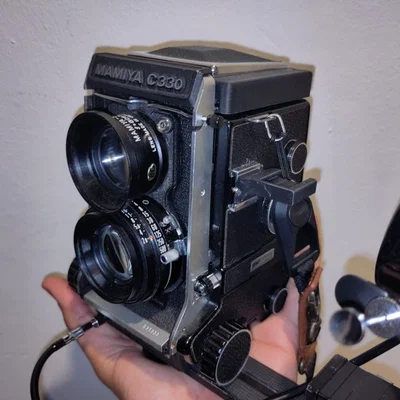 Cold-Shoe 90 Độ Adapter cho máy ảnh Mamiya C330 - Phụ kiện nhiếp ảnh 3D