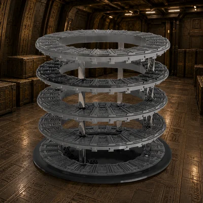 Bộ mô hình 3D Stargate Transport Rings