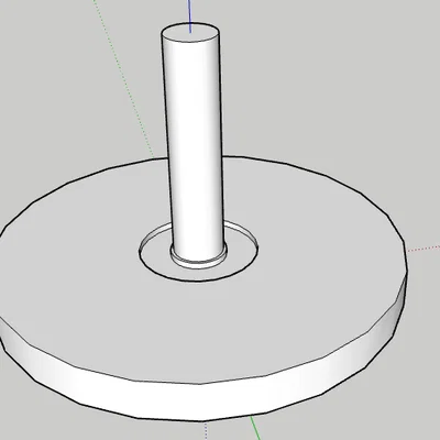 Mẫu con quay Spinning Top đơn giản dành cho máy in 3D