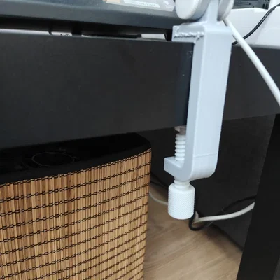 Ngàm kẹp máy ảnh G-Clamp kéo dài cho bàn Ikea Lack