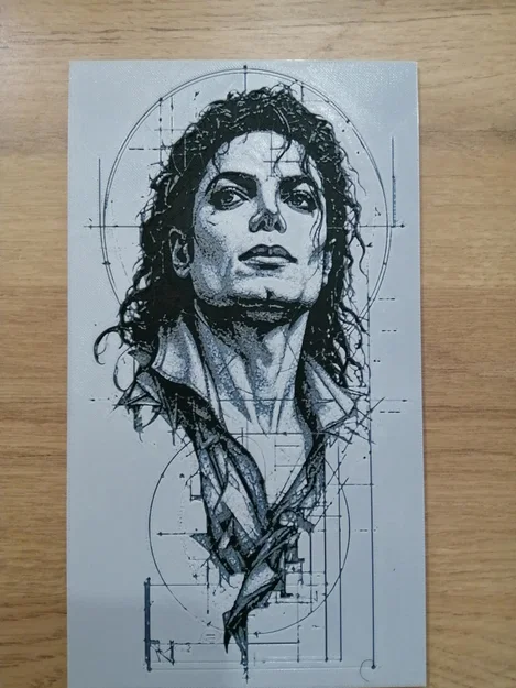 Mô hình Hueforge Michael Jackson - Image 1