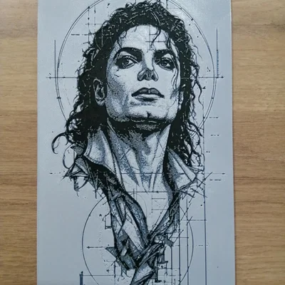 Mô hình Hueforge Michael Jackson