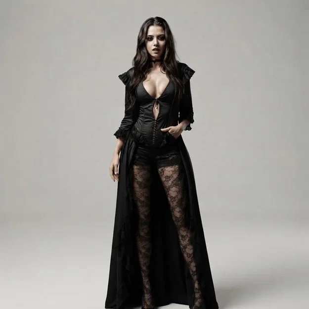 Mô hình 3D Dark Beauty - Dark Lace: Sự quyến rũ đầy bí ẩn - Image 1