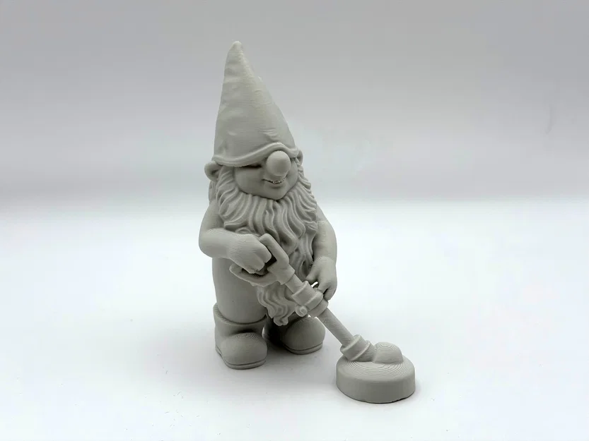 Chú Lùn Cắt Cỏ Vui Nhộn - Funny Wedgetrimmer Gnome - Image 2