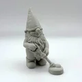 Chú Lùn Cắt Cỏ Vui Nhộn - Funny Wedgetrimmer Gnome - Thumbnail 2