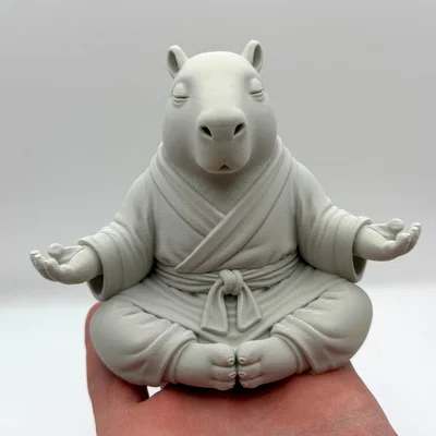 Mô hình Capybara Thiền Sư cực chill