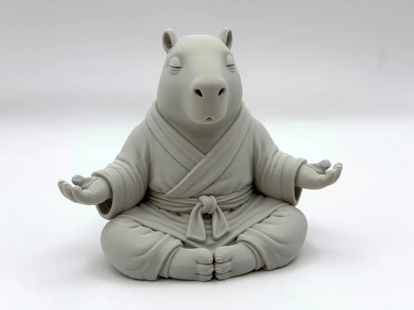 Mô hình Capybara Thiền Sư cực chill - Image 2