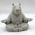 Mô hình Capybara Thiền Sư cực chill - Thumbnail 2