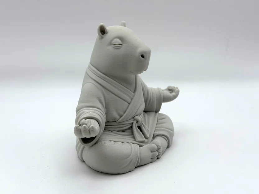 Mô hình Capybara Thiền Sư cực chill - Image 3