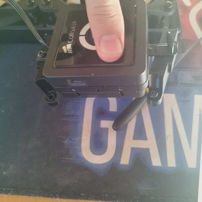 Ngàm chuyển đổi Corsair H100 AIO sang socket AM4 (In 3D)