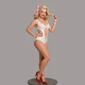 Mô hình 3D Pinup Art-Blondie phong cách cổ điển đầy cuốn hút - Thumbnail 1