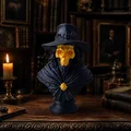 Tượng Quý Ông Đầu Lâu Vàng - Golden Skull Gentleman Bust - Thumbnail 1