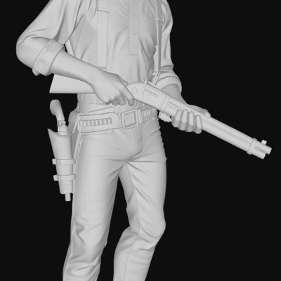 Mô hình 3D Lenny Summers (Red Dead Redemption 2) chi tiết sắc nét