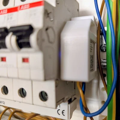 Khung gá gắn thanh ray DIN cho SONOFF MINI-ZB1GP
