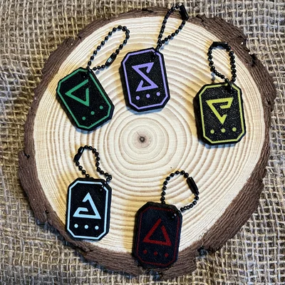 Bộ móc khóa các biểu tượng (Signs) The Witcher - Hỗ trợ MMU/NO MMU