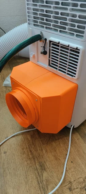 Hộp lấy gió cho ống thứ hai máy lạnh di động Kinzo 1010 / Action - Image 1