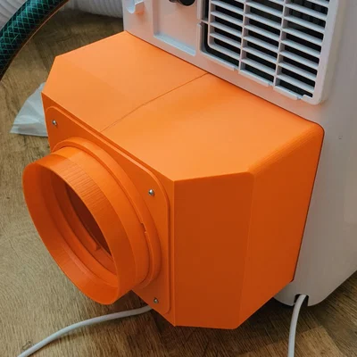 Hộp lấy gió cho ống thứ hai máy lạnh di động Kinzo 1010 / Action