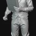 Mô hình 3D Leopold Strauss (Red Dead Redemption 2) chất lượng cao - Thumbnail 2