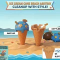 Gạt Tàn Hình Ốc Quế Kem - Phụ Kiện Đi Biển Tiện Lợi - Thumbnail 1